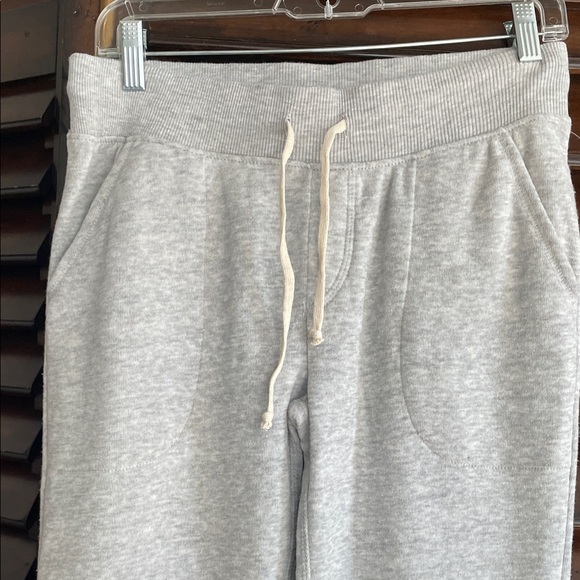 Gray Sequin Heart Joggers with Silver Heart Accents Medium TROO - Picture 4 of 7